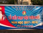 Lễ kết nạp Đội viên 2017-2018