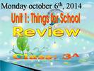 review unit 1